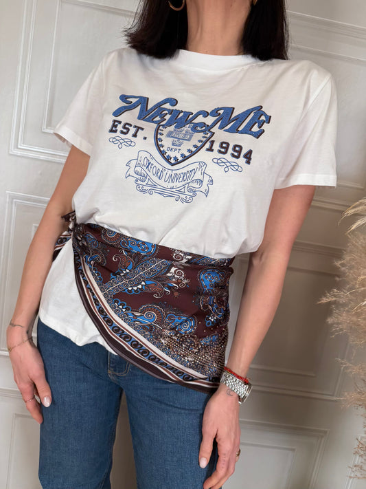 T-shirt bandana strass - SusyMix