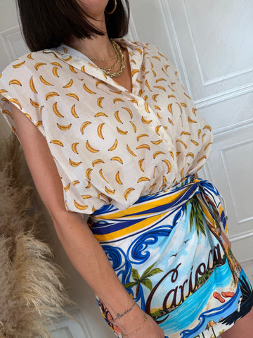 Camicia mussola banane - Vicolo