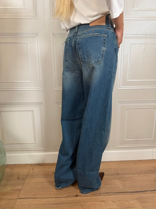 Jeans wide leg Xenobia blu - Vicolo