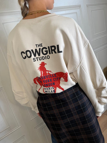 Felpa Cow Girl - Vicolo