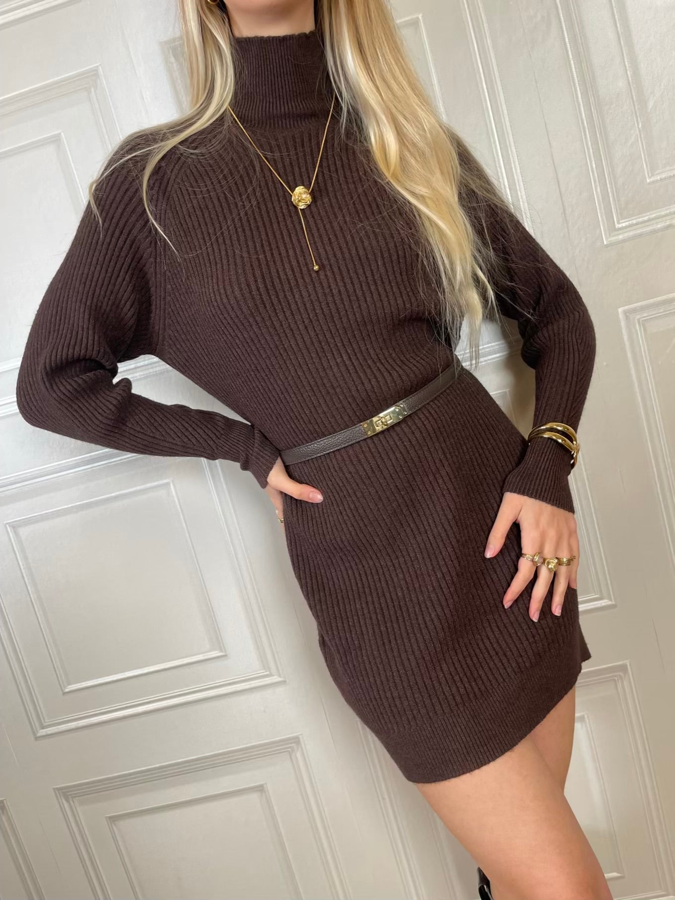 Abito/maxi pull in maglia - Kikisix