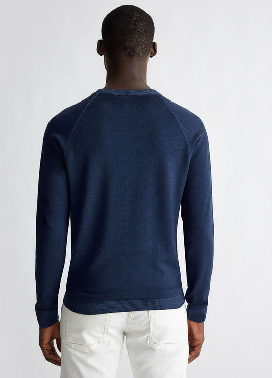 Maglia pullover lana merino blu - Liu Jo