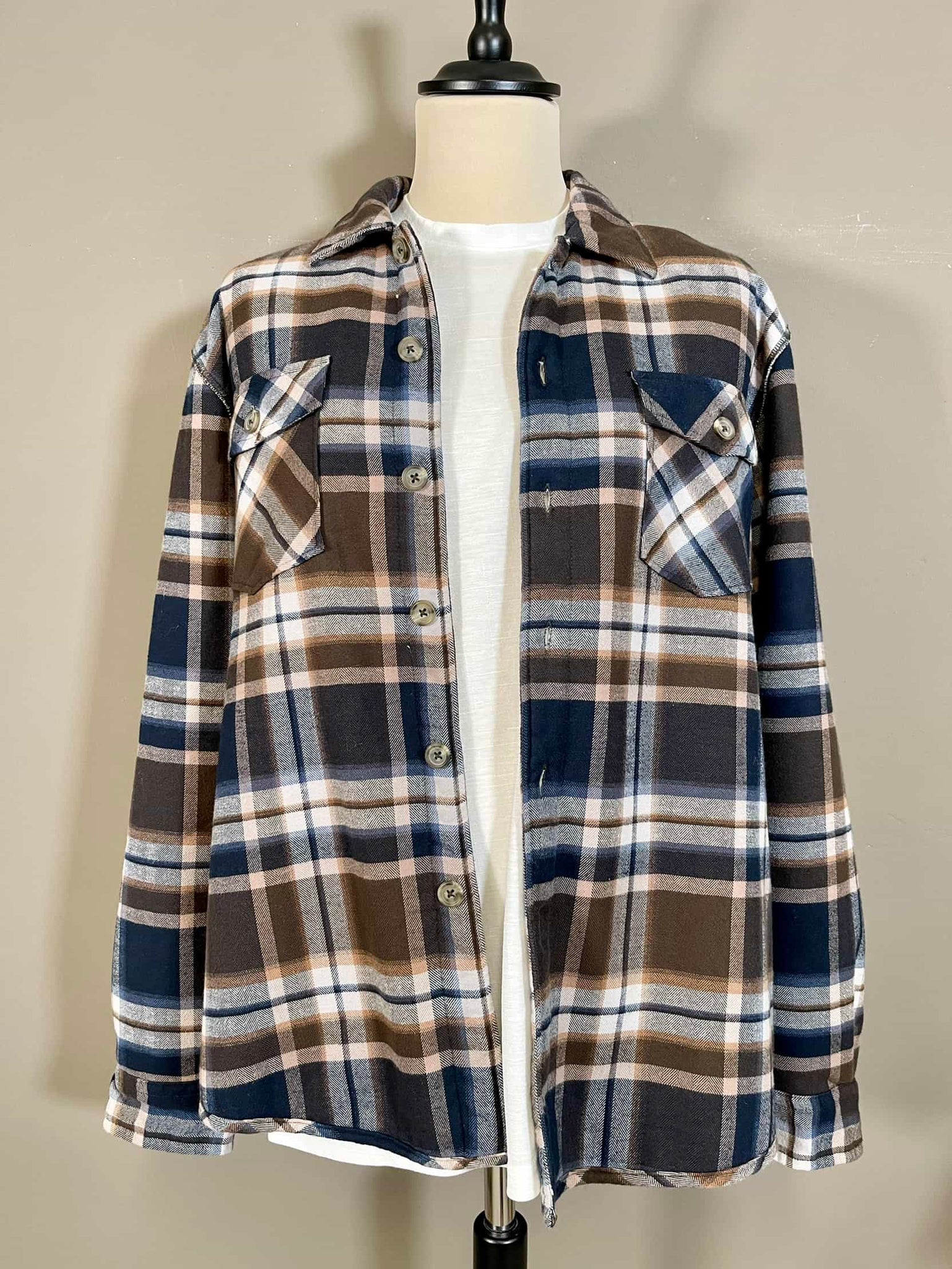 Giacca plaid coat - Why Not Brand