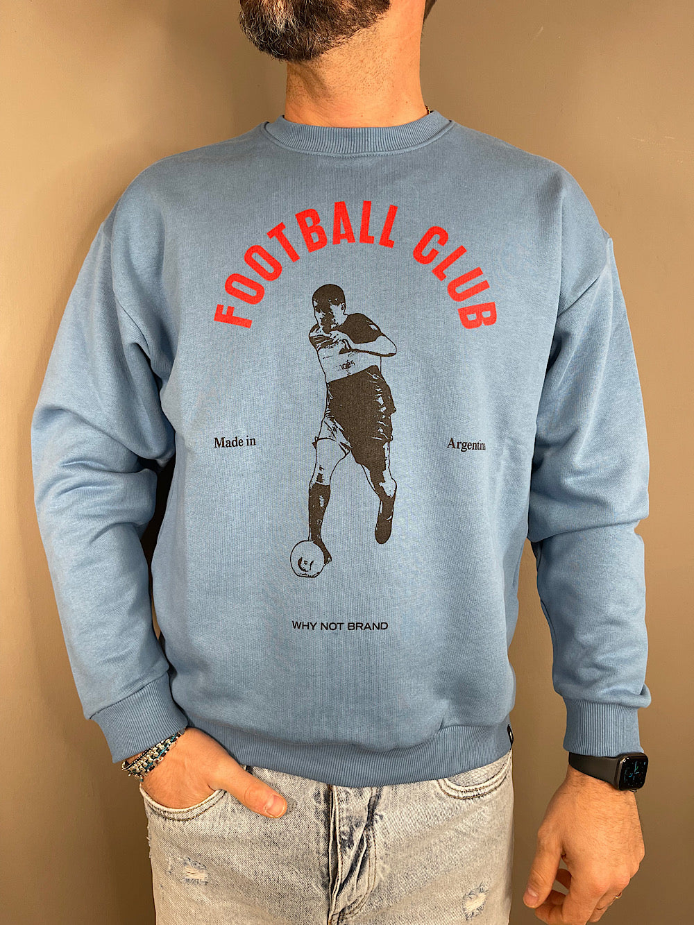 Felpa football club - Why not brand