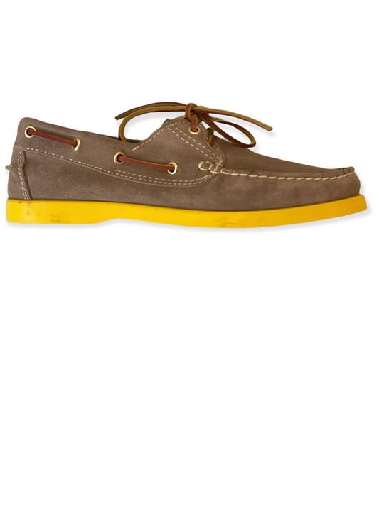 Scarpe barca tortora - Stilosophy