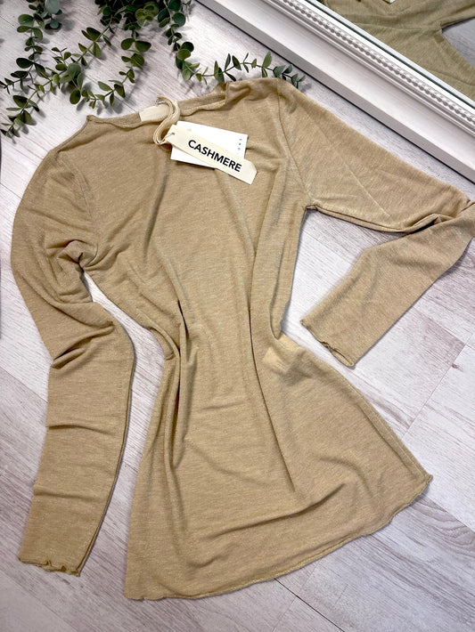 Maglina barchetta cashmere lurex - Haveone